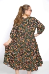 Robe longue bohème impression floral