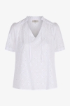 Blouse blanche avec broderie