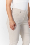 5-pocket pants in plain