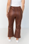 Faux leather 7/8 pants