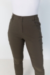 5-pocket pants in plain