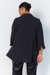 polka dot print trapeze shirt