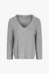 Plain knit sweater