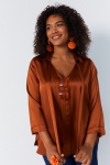 Blouse effet satiné