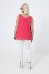Double voile tank top