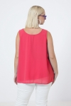 Double voile tank top