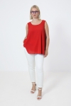 Double voile tank top