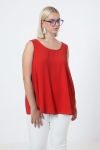 Double voile tank top