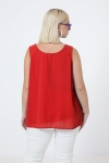 Double voile tank top