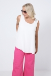 Double voile tank top