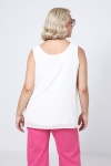 Double voile tank top