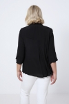 Fluid crepe jacket