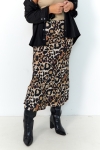 Animal print skirt