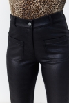 Faux leather 7/8 pants