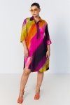 Gradient print dress