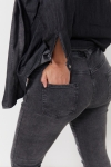 Gray denim jeggings