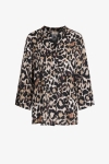 Leopard print blouse