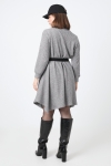 Knit trapeze dress