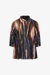 Gradient printed shirt