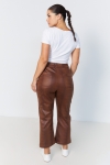 Faux leather 7/8 pants