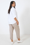 Plain cotton poplin shirt