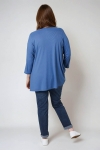 Fine knit tunic with V-neck