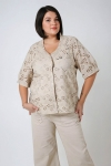 plain embroidered cotton shirt