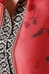 Tunique imprimée motif graphique viscose ultra fluide