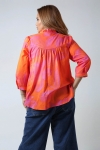 Blouse en voile de coton imprimé