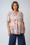 Blouse en fibranne imprimé liberty