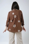 Embroidered cotton shirt