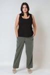 Plain knit top