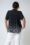 Blouse en imprimé viscose légère et base