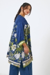 Floral pattern printed tunic with a base