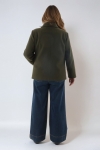 Veste confectionnée en filature avec laine.