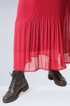 Layered pleated skirt