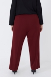 Pantalon droit uni matière chic et confortable