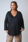 Tshirt  oversize en molleton viscose