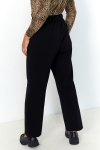 Pantalon droit uni matière chic et confortable