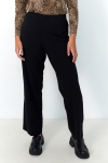 Pantalon droit uni matière chic et confortable