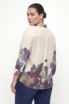 Blouse fluide viscose ecovero a base florale