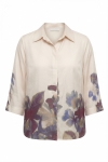 Blouse fluide viscose ecovero a base florale