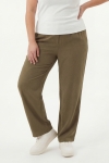 pantalon de tailleur uni en lyocel