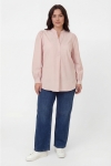 Cotton lycra poplin shirt - modern elegance and stretchy comfort