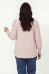 Cotton lycra poplin shirt - modern elegance and stretchy comfort