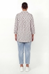 Timeless, flowing polka dot blouse by Jean Marc Philippe
