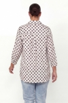 Timeless, flowing polka dot blouse by Jean Marc Philippe