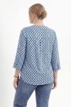 Timeless, flowing polka dot blouse by Jean Marc Philippe