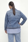 Stretch denim jacket