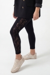 Calecon legging en viscose stretch air jet et dentelle -elegance confort
